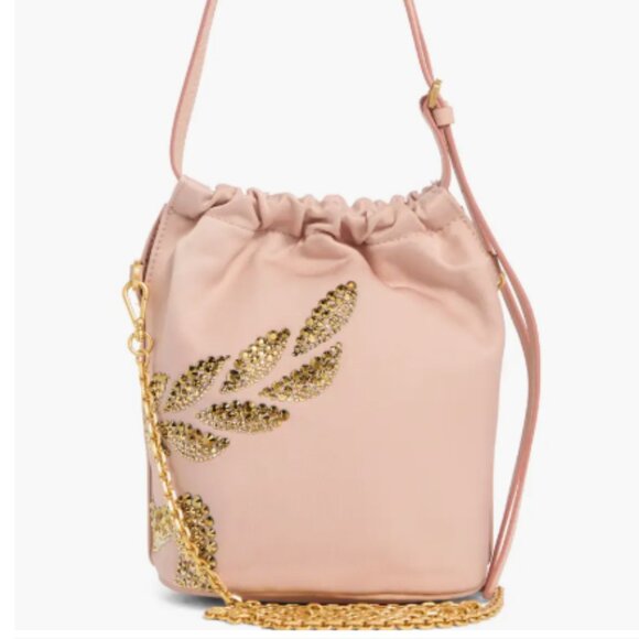 MCM Pink and Gold Bucket Bag - Picture 7 of 10